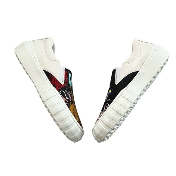 NEW Men’s Fendi x Noel Fielding Force Slip-On Sneaker size 9 UK Limited Edition - Picture 5 of 15